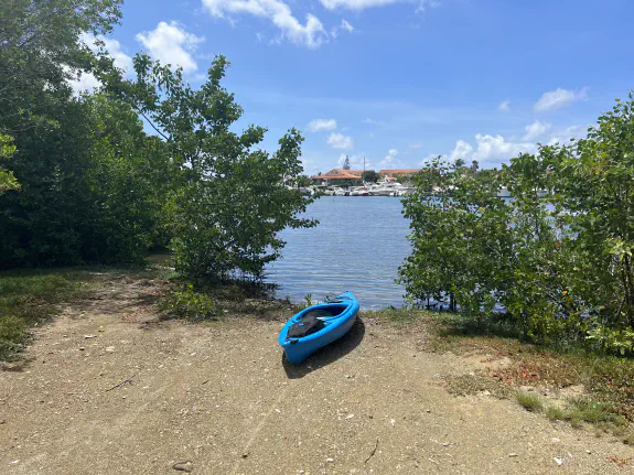 Kayak starting point